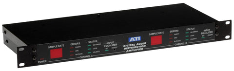 ATI DDA-212XLR Dual 2x6 XLR AES Digital Audio Distribution Amplifier DDA-212XLR-www.prostudioconnection.com