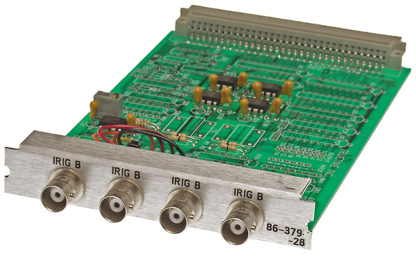 TrueTime Symmetricom 86-379-28 XL-DC 4x BNC IRIG-B AM Timecode Expansion Card [Used]-www.prostudioconnection.com