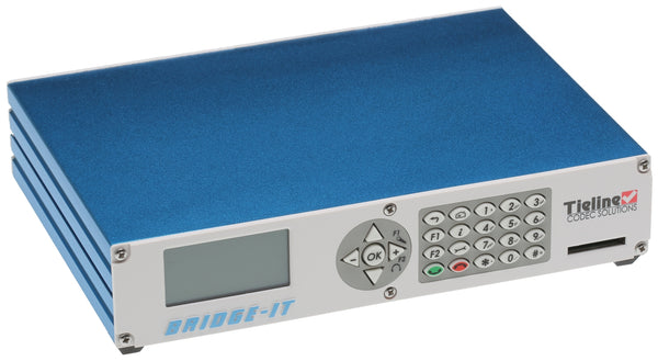 Tieline Bridge-IT Audio Over IP AAC Codec Internet AoIP SIP Endpoint TLB5100-www.prostudioconnection.com