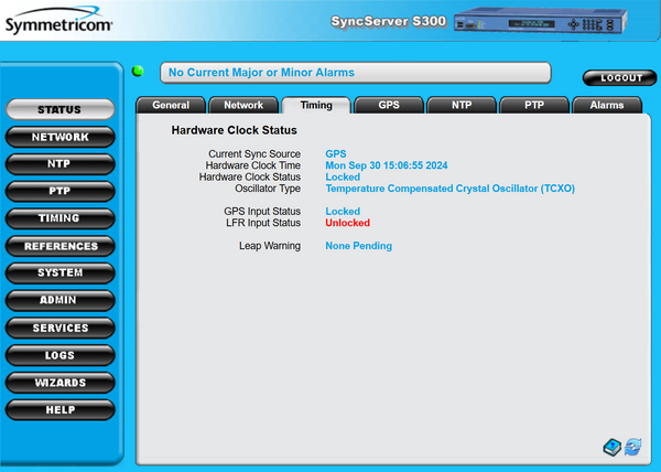 Symmetricom SyncServer PTP S300 UPGRADED GPS IEEE-1588 NTP Network Time Server-www.prostudioconnection.com