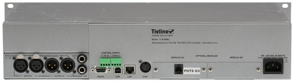 Tieline TLR300B2 Commander G3 IP POTS/PSTN Broadcast Audio Codec Rackmount AoIP-www.prostudioconnection.com