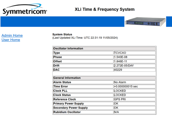 Symmetricom XLi NTP CPU Main Module TCXO 10MHz Oscillator ALL FUNCTIONS ENABLED [Used]-www.prostudioconnection.com