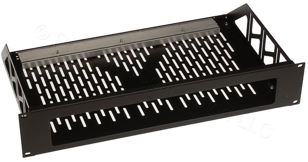 Middle Atlantic Antex DMX8 USB Audio Mixer 2U Rackmount Chassis Shelf Adapter-www.prostudioconnection.com