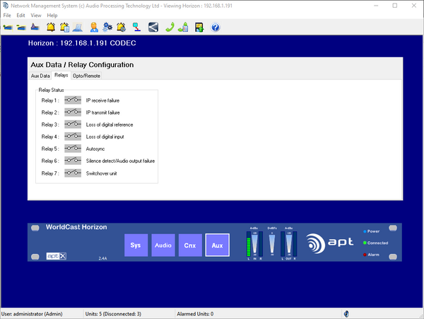 Worldcast Horizon APT-X Stereo Audio IP Codec w Broadcast Feature Set Analog XLR-www.prostudioconnection.com