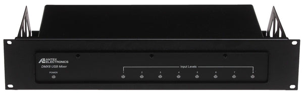 NEW Antex DMX8 Rackmount USB Court Recording 8 Channel Mixer PC Interface DMX 8-www.prostudioconnection.com