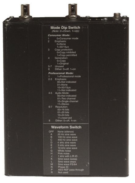 Graham Patten SoundPals DTG-1 AES/EBU Digital Audio Test Tone Signal Generator [Used]-www.prostudioconnection.com