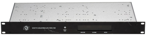ESE ES-102U UPGRADED ublox GPS SMPTE/EBU TC90 Timecode LED Clock Time Receiver [Used]-www.prostudioconnection.com