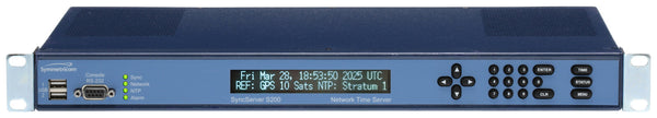 Symmetricom SyncServer S200 ublox UPGRADED GPS NTP Server Network Time Clock-www.prostudioconnection.com