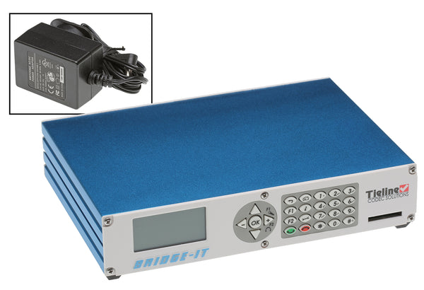Tieline Bridge-IT Audio Over IP AAC Codec Internet AoIP SIP Endpoint TLB5100-www.prostudioconnection.com
