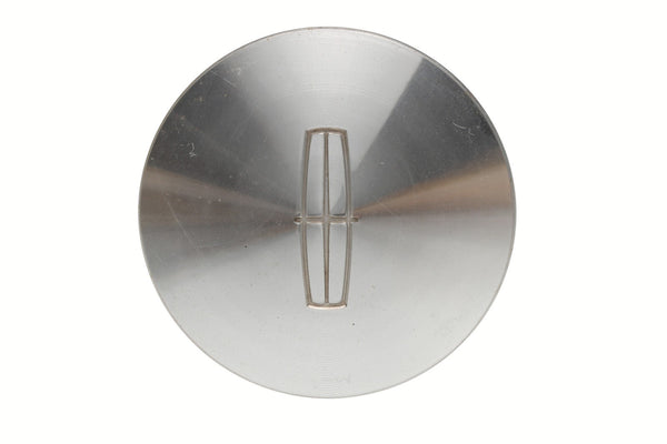 Lincoln Mark VIII OEM Wheel Center Hub Cap Machined Alloy F4LC-1A096-CA 1993-98 [Used]-www.prostudioconnection.com