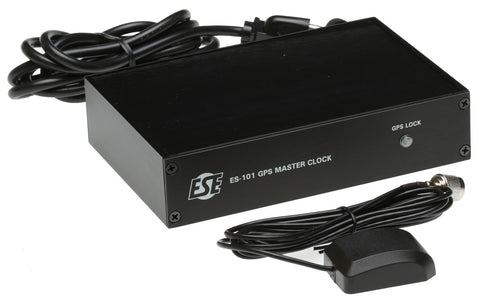 ESE ES-101 GPS SMPTE/EBU TC90 ASCII RS232 Serial Timecode Generator Source Clock [Used]