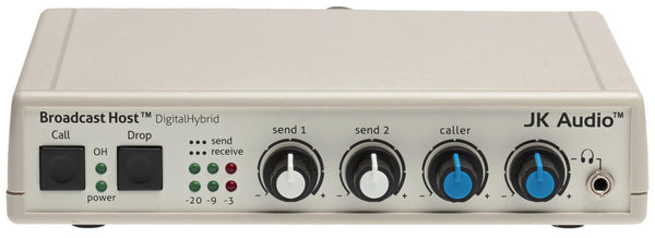 JK Audio Broadcast Host Digital Hybrid Audio Console Phone Line Interface IFB-www.prostudioconnection.com