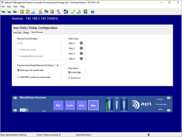 Worldcast Horizon APT-X Stereo Audio IP Codec w Broadcast Feature Set Analog XLR-www.prostudioconnection.com