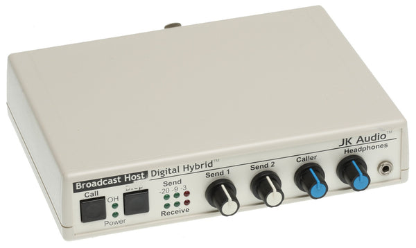 JK Audio Broadcast Host Digital Hybrid Audio Console Phone Line Interface IFB-www.prostudioconnection.com