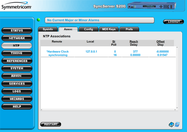 NEW Symmetricom Syncserver UPGRADED GPS S200 NTP Network Time Server *DC POWER*-www.prostudioconnection.com