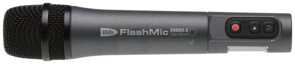 HHB DRM85-C Flash Mic Cardioid ENG Recording Condenser Cordless Microphone USB [Used]-www.prostudioconnection.com