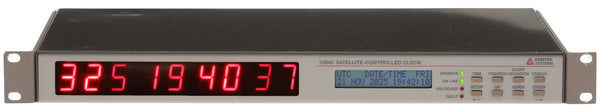 Arbiter Systems 1084C UPGRADED ublox GPS LED Clock Time Display IRIG-B Timecode [Refurbished]-www.prostudioconnection.com