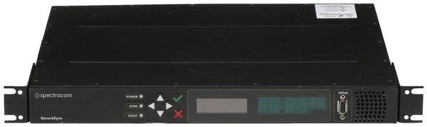 Spectracom SecureSync 213 OCXO GPS Galileo GLONASS NTP Network Time Server 10MHz-www.prostudioconnection.com