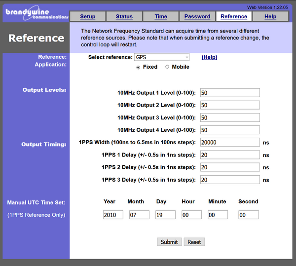 Brandywine NFS-220 Plus GPS OCXO NTP Time Server Network Frequency Standard [Used]-www.prostudioconnection.com