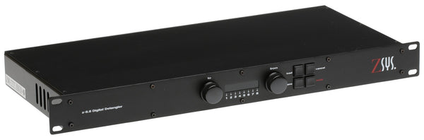 Z-Sys Z-8.8 1U AES Digital Detangler XLR BNC Coax TOSlink Audio Patchbay Router-www.prostudioconnection.com