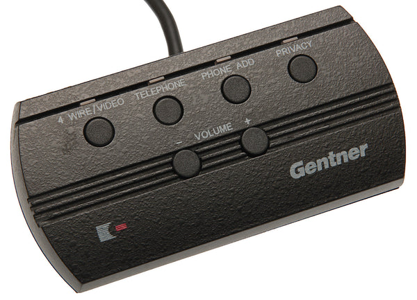Gentner TI/GT Wired 6 Button 4 LED Conference Hybrid Remote Control 910-110-100-www.prostudioconnection.com