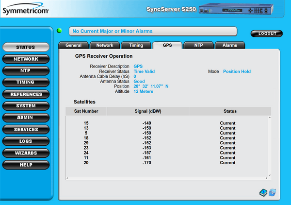 Symmetricom SyncServer S250 OCXO UPGRADED u-blox GPS NTP Network Time Server [Used]-www.prostudioconnection.com