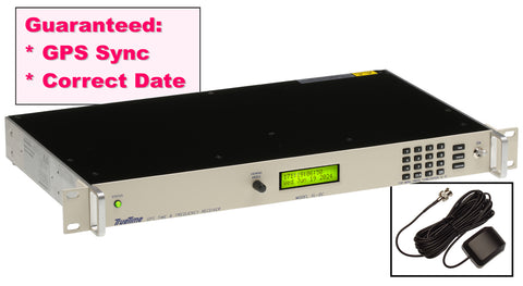 TrueTime Symmetricom XL-DC GPS Disciplined 10MHz Oscillator IRIG-B Timecode LCD [Used]-www.prostudioconnection.com