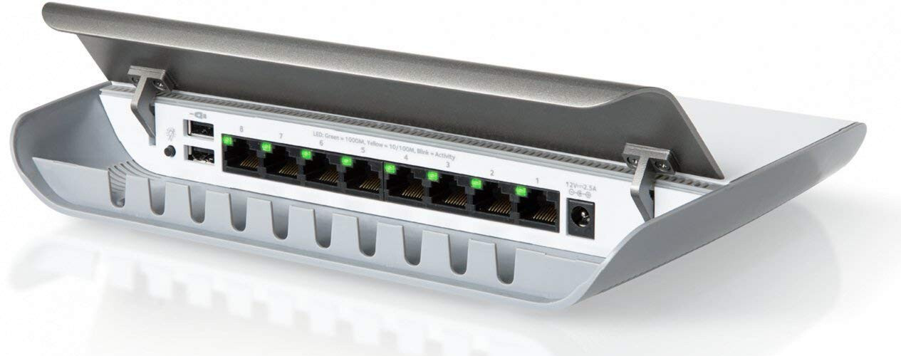 NEW IN BOX - NETGEAR GS908E 8-Port Gigabit Ethernet Managed Smart Plus Switch [New]-www.prostudioconnection.com