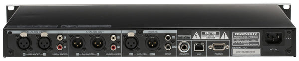 Marantz PMD580 Balanced XLR AES Digital Networked Solid State Recorder Rackmount-www.prostudioconnection.com