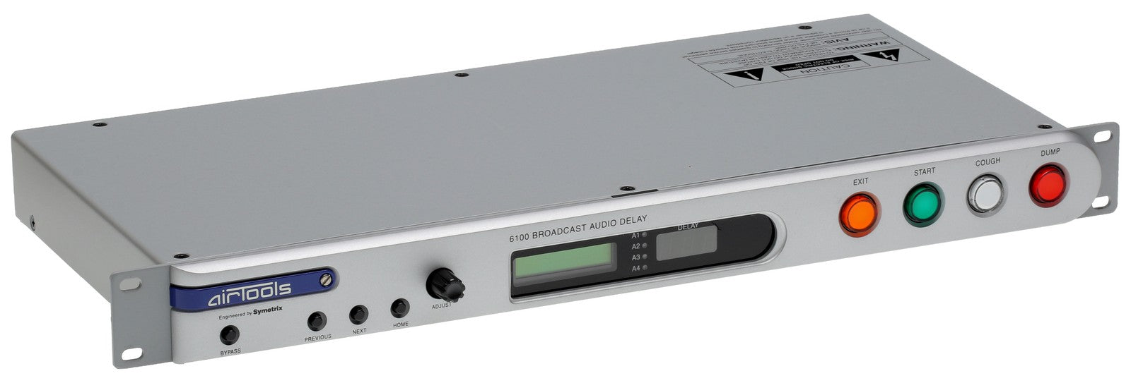 Symetrix Airtools 6100 AES Digital Audio Broadcast Profanity Delay DUMP Button-www.prostudioconnection.com