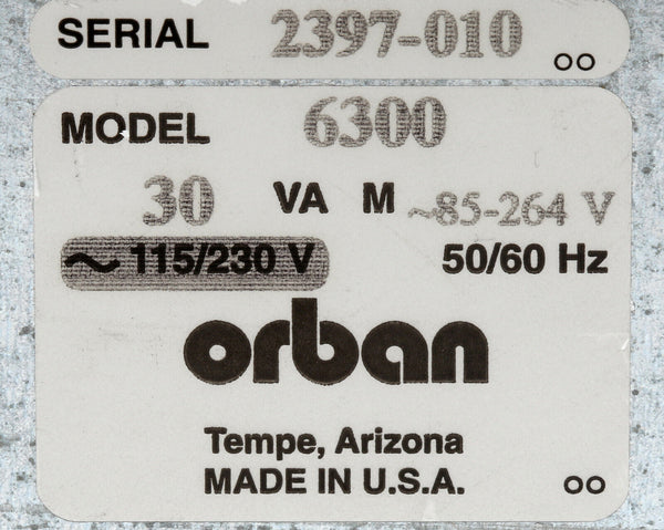 Orban Optimod 6300 DAB AES/EBU 5-Band Web Digital Audio Processor CBS Loudness [Used]-www.prostudioconnection.com