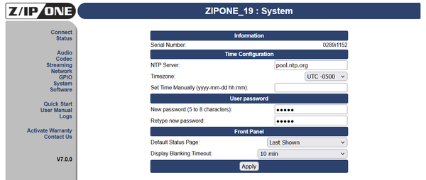 Telos Z/IP ONE w/ AES Remote Codec Audio Over IP Internet Transmission Endpoint-www.prostudioconnection.com