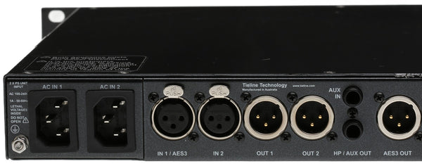 Tieline TLR5200 Genie 24Bit 96KHz Redundant STL Audio Over IP Internet Codec-www.prostudioconnection.com
