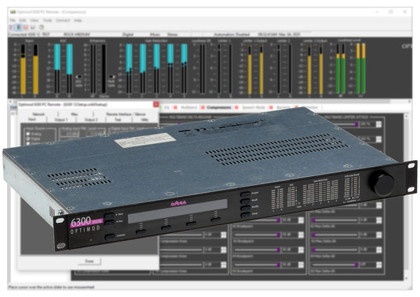 Orban Optimod 6300 DAB AES/EBU 5-Band Web Digital Audio Processor CBS Loudness-www.prostudioconnection.com