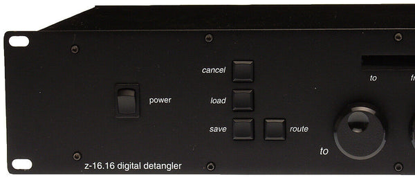 Z-Sys Z-16.16 Digital Detangler XLR BNC TOSlink SPDIF 4:8:4 Audio Router Switch-www.prostudioconnection.com