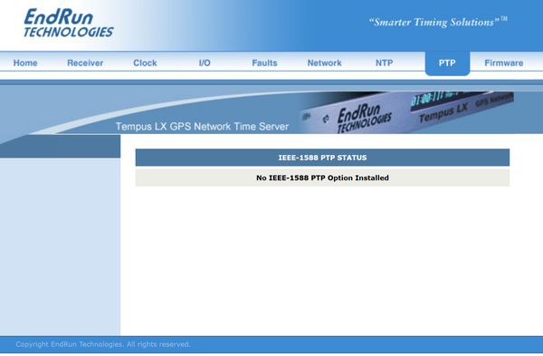 Endrun Technologies Tempus LX OCXO GPS Network NTP Time Server Clock w/ HTTP-www.prostudioconnection.com