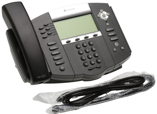 Polycom SoundPoint IP 650 HD Voice Speaker Phone 2201-12630-001 w/ Power Supply-www.prostudioconnection.com