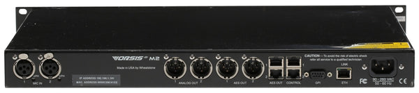 Wheatstone Vorsis M-2 AES Digital 96KHz Voice Processor Preamp Compressor M2 [Used]-www.prostudioconnection.com