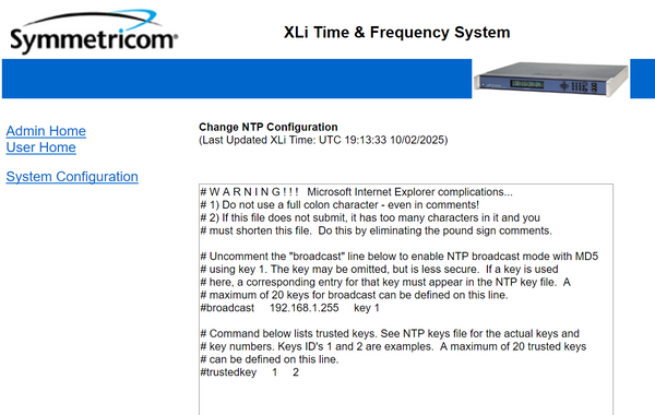 Symmetricom XLi OCXO UPGRADED GPS 10MHz LPN Oscillator NTP Time Server IRIG-B-www.prostudioconnection.com