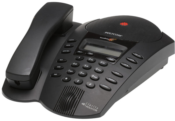 Polycom Soundpoint Pro 2-Line Premium LCD Office Speakerphone w/Headset Jack [Used]-www.prostudioconnection.com