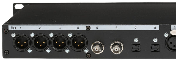 Z-Sys Z-8.8 1U AES Digital Detangler XLR BNC Coax TOSlink Audio Patchbay Router-www.prostudioconnection.com