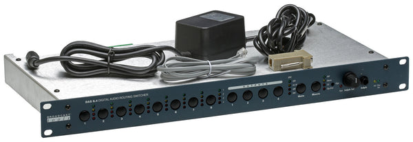 Broadcast Tools DAS 8.4 AES Digital Audio Broadcast Automation Switcher Router [Used]-www.prostudioconnection.com