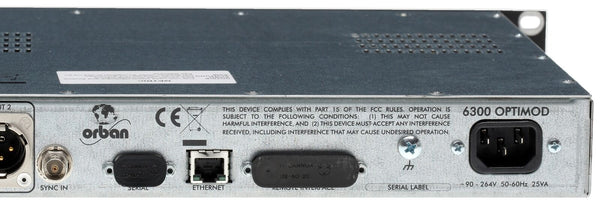 Orban Optimod 6300 DAB AES/EBU 5-Band Web Digital Audio Processor CBS Loudness-www.prostudioconnection.com