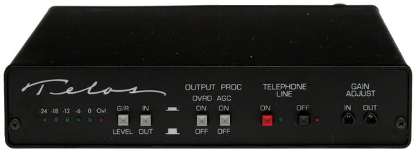 Telos One Cased Digital Hybrid Broadcast Phone Line Audio Console Interface IFB-www.prostudioconnection.com