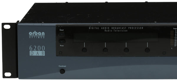 Orban Optimod 6200 DAB Streaming Podcast Processor 5-Band AES Digital Audio XLR-www.prostudioconnection.com