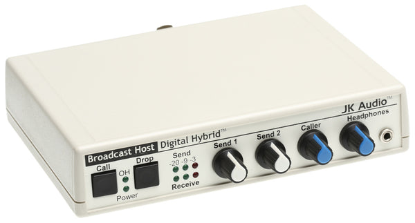 JK Audio Broadcast Host Audio Console Phone Line Interface Digital Hybrid IFB-www.prostudioconnection.com