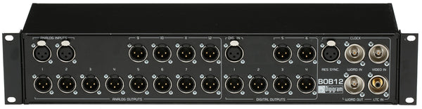 Digigram BOB12 XLR Breakout Box for VX1222e Sound Cards w/ Cable SC168500501-01 [Used]-www.prostudioconnection.com