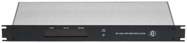 ESE ES-102U GPS Satellite SMPTE/EBU TC90 Timecode Atomic LED Clock Time Receiver [Used]-www.prostudioconnection.com