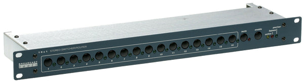 Broadcast Tools 16x1 Stereo Audio Matrix Switcher/Router Automation GPI RS-232-www.prostudioconnection.com