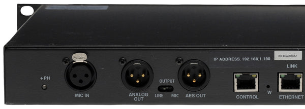 Wheatstone Vorsis M-1 AES Digital 96KHz Voice Processor Preamp Compressor M1-www.prostudioconnection.com